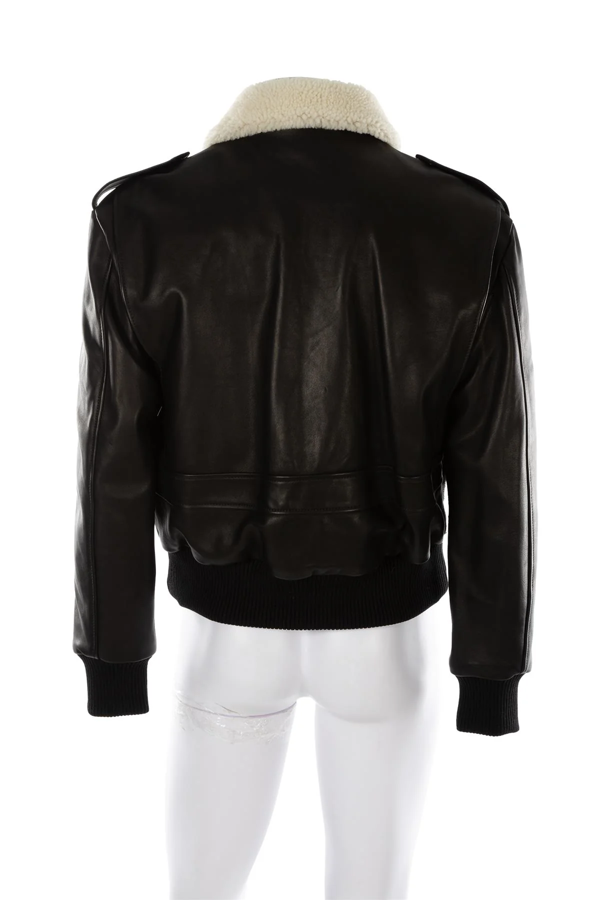 GIULIVA HERITAGE BLACK MEN'S LEATHER JACKET IT 48 - Image 4