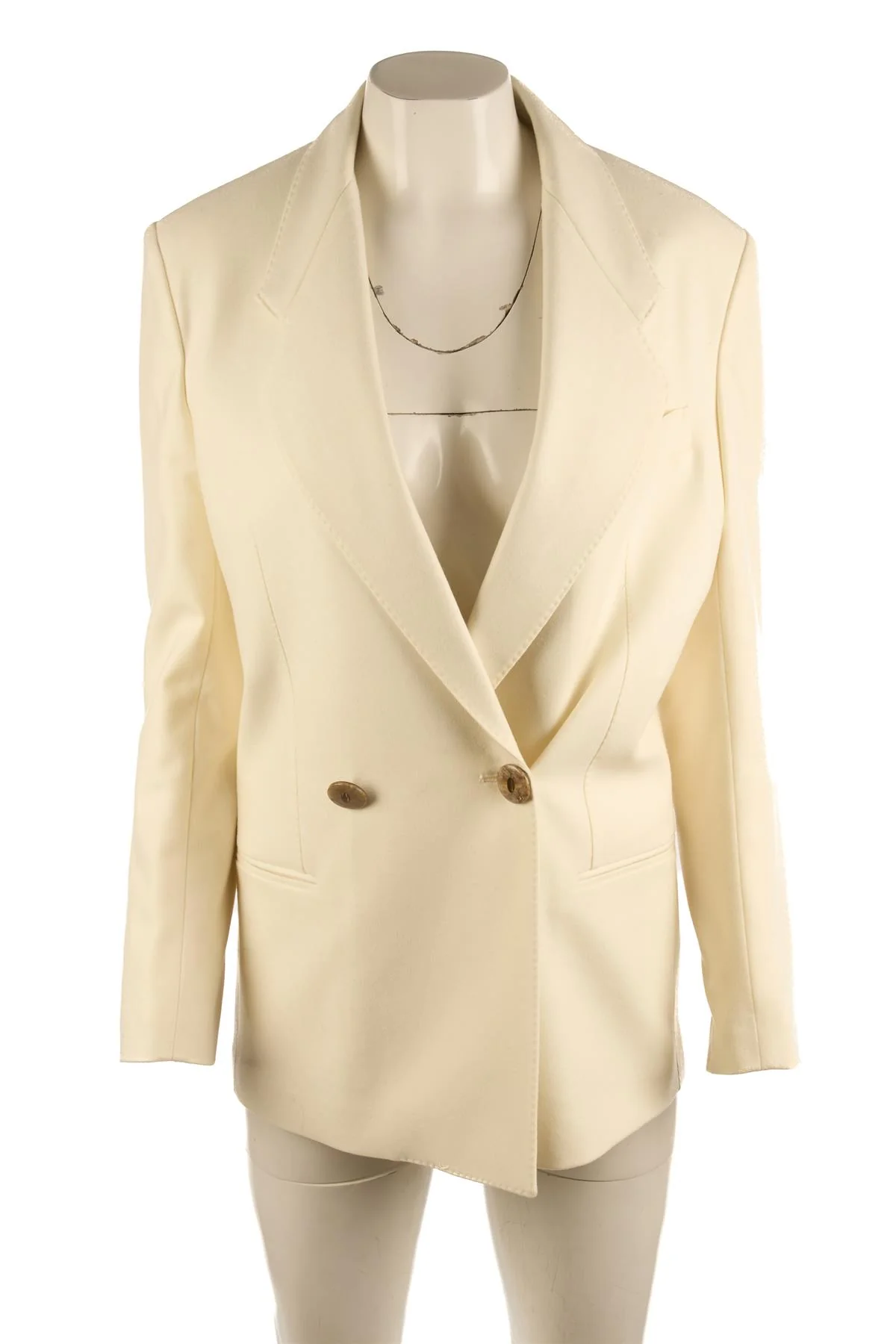 GIULIVA HERITAGE CREAM WOOL BLAZER IT 40 UK 8 - Image 2