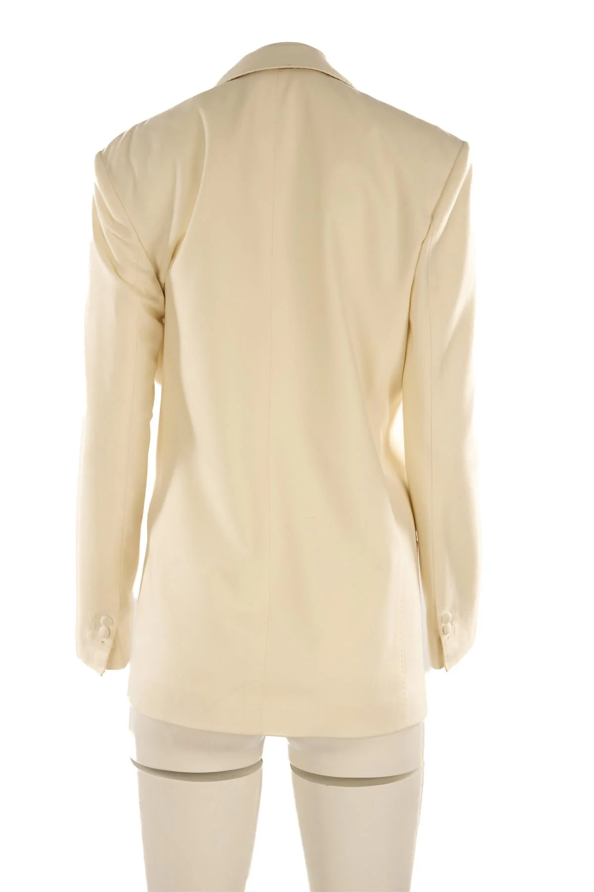 GIULIVA HERITAGE CREAM WOOL BLAZER IT 40 UK 8 - Image 4