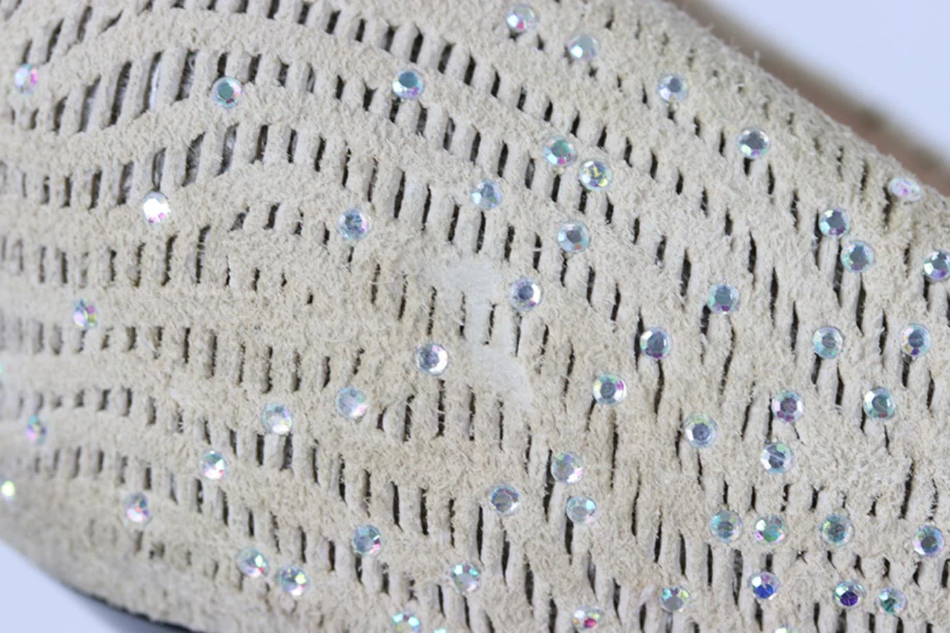 GIUSEPPE ZANOTTI CRYSTAL EMBELLISHED SUEDE PUMPS EU 37.5 UK 4.5 US 7.5 - Image 6