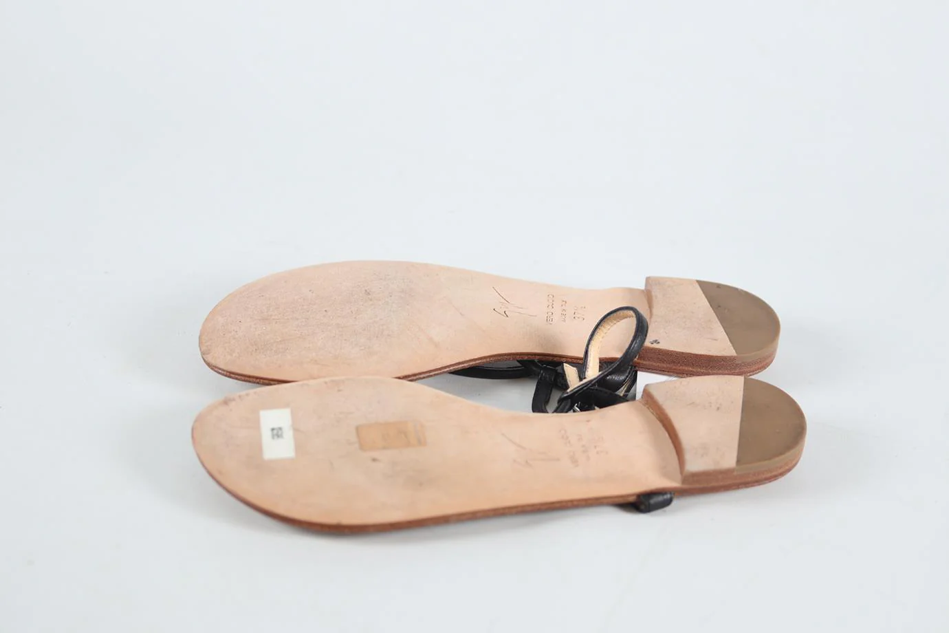 GIUSEPPE ZANOTTI LEATHER SANDALS EU 37.5 UK 4.5 US 7.5 - Image 6