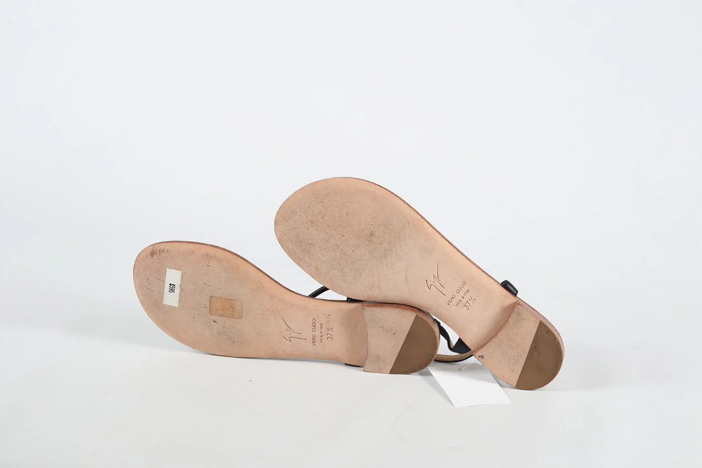 GIUSEPPE ZANOTTI LEATHER SANDALS EU 37.5 UK 4.5 US 7.5 - Image 7