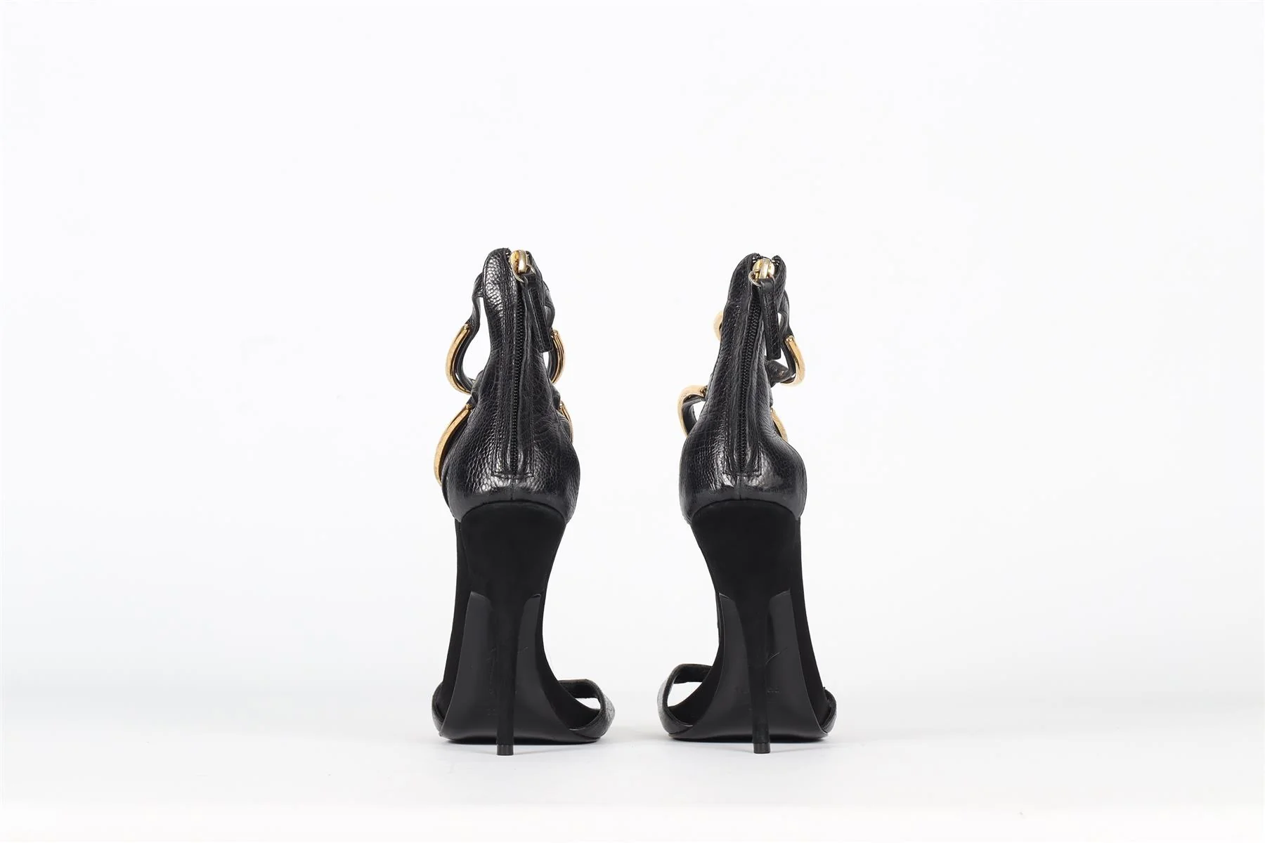 GIUSEPPE ZANOTTI LEATHER SANDALS EU 38.5 UK 5.5 US 8.5 - Image 4