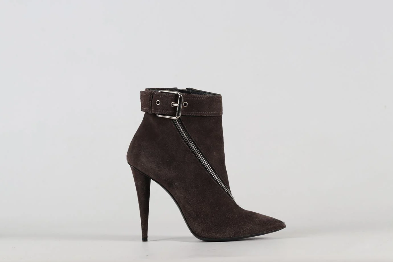 GIUSEPPE ZANOTTI SUEDE ANKLE BOOTS EU 38.5 UK 5.5 US 8.5 - Image 2