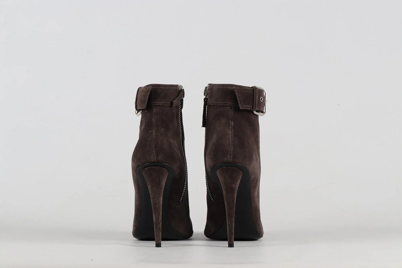 GIUSEPPE ZANOTTI SUEDE ANKLE BOOTS EU 38.5 UK 5.5 US 8.5 - Image 4