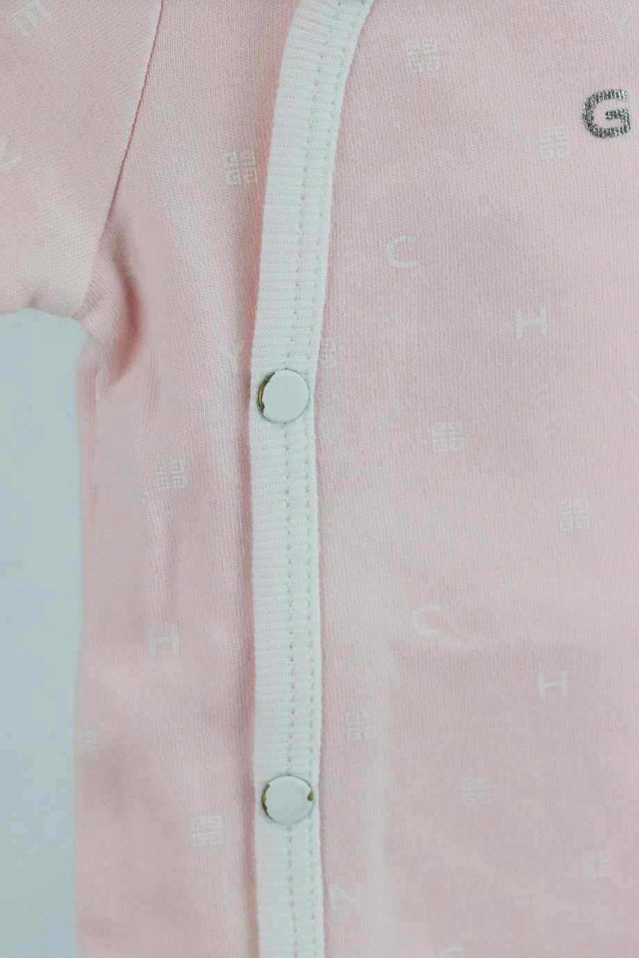 GIVENCHY BABY GIRLS COTTON BABYGROW 3 MONTHS - Image 3