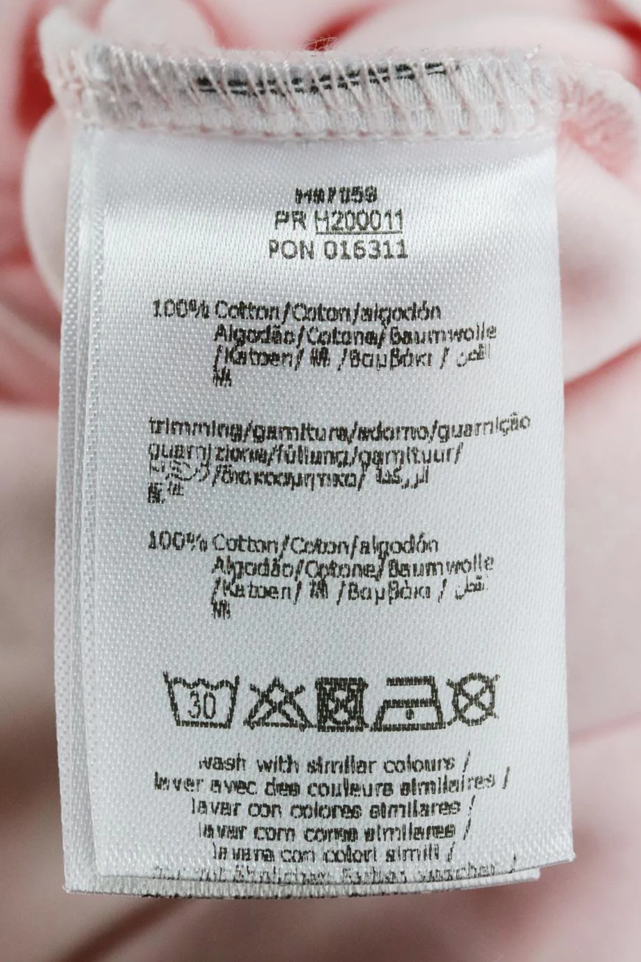 GIVENCHY BABY GIRLS COTTON BABYGROW 3 MONTHS - Image 6