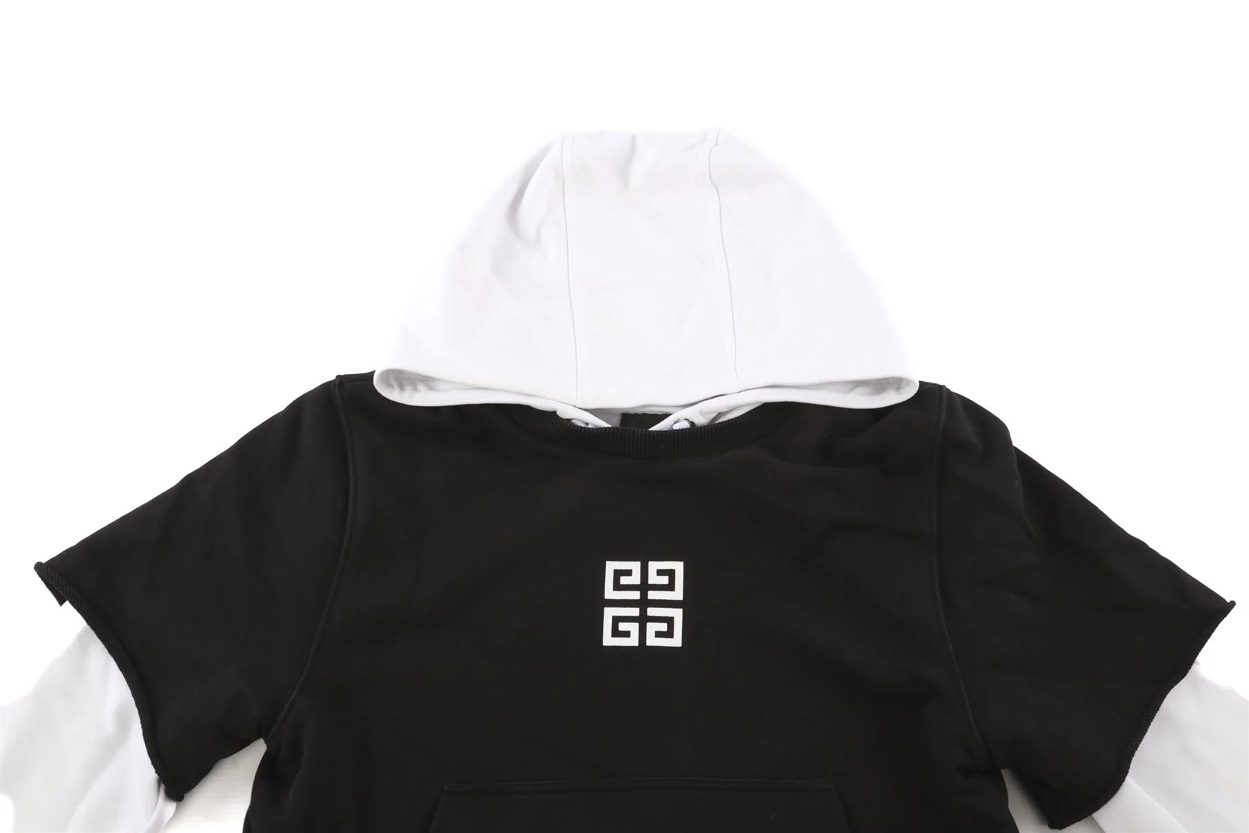 GIVENCHY BLACK KIDS BOYS HOODIE 12 YEARS - Image 3