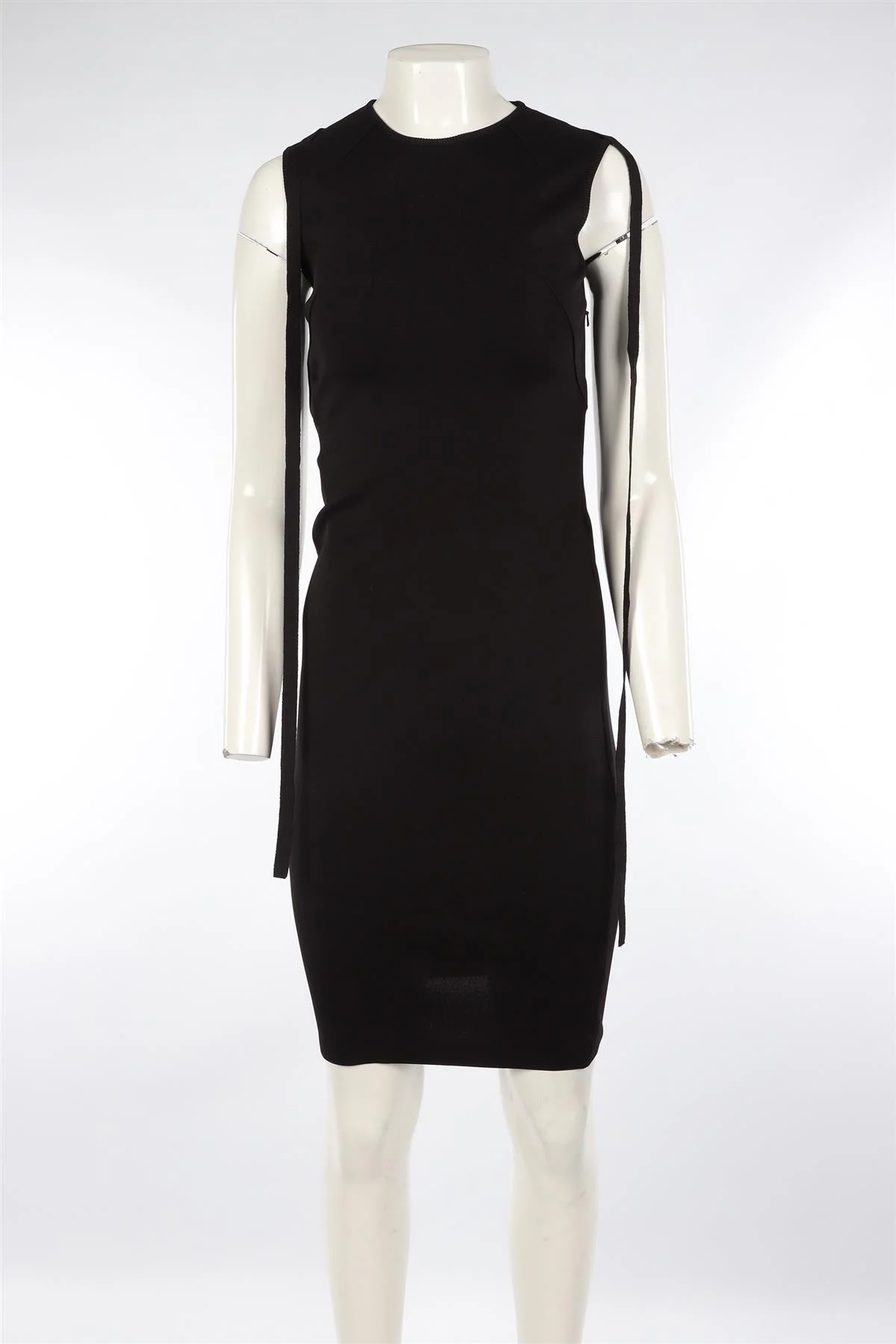 GIVENCHY BLACK KNIT DRESS XSMALL - Image 2
