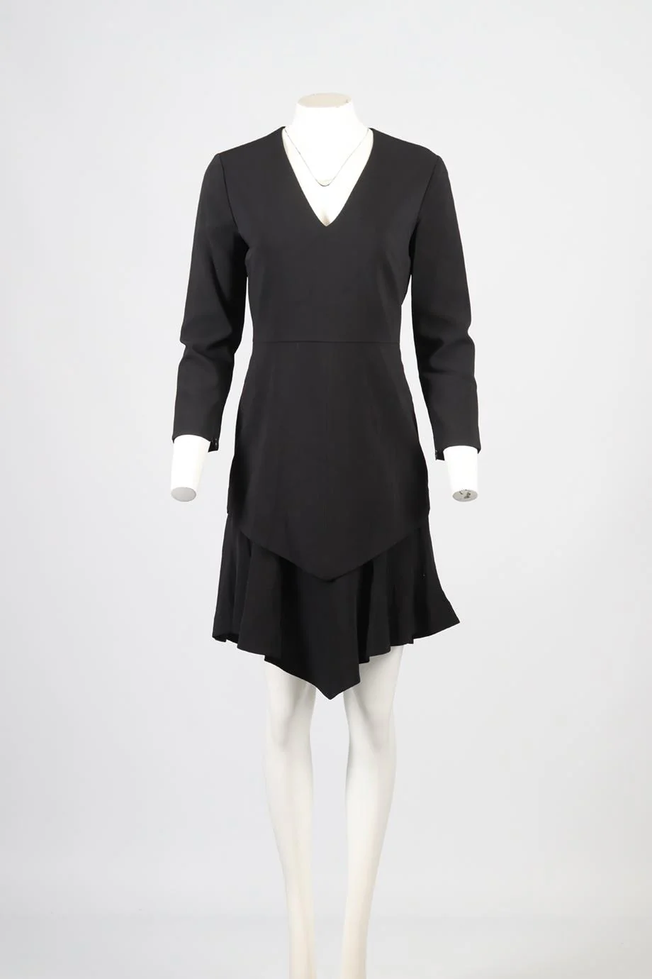 GIVENCHY CREPE MINI DRESS FR 40 UK 12 - Image 2