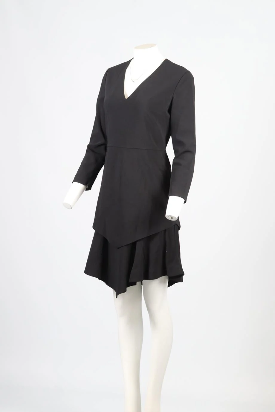 GIVENCHY CREPE MINI DRESS FR 40 UK 12 - Image 3