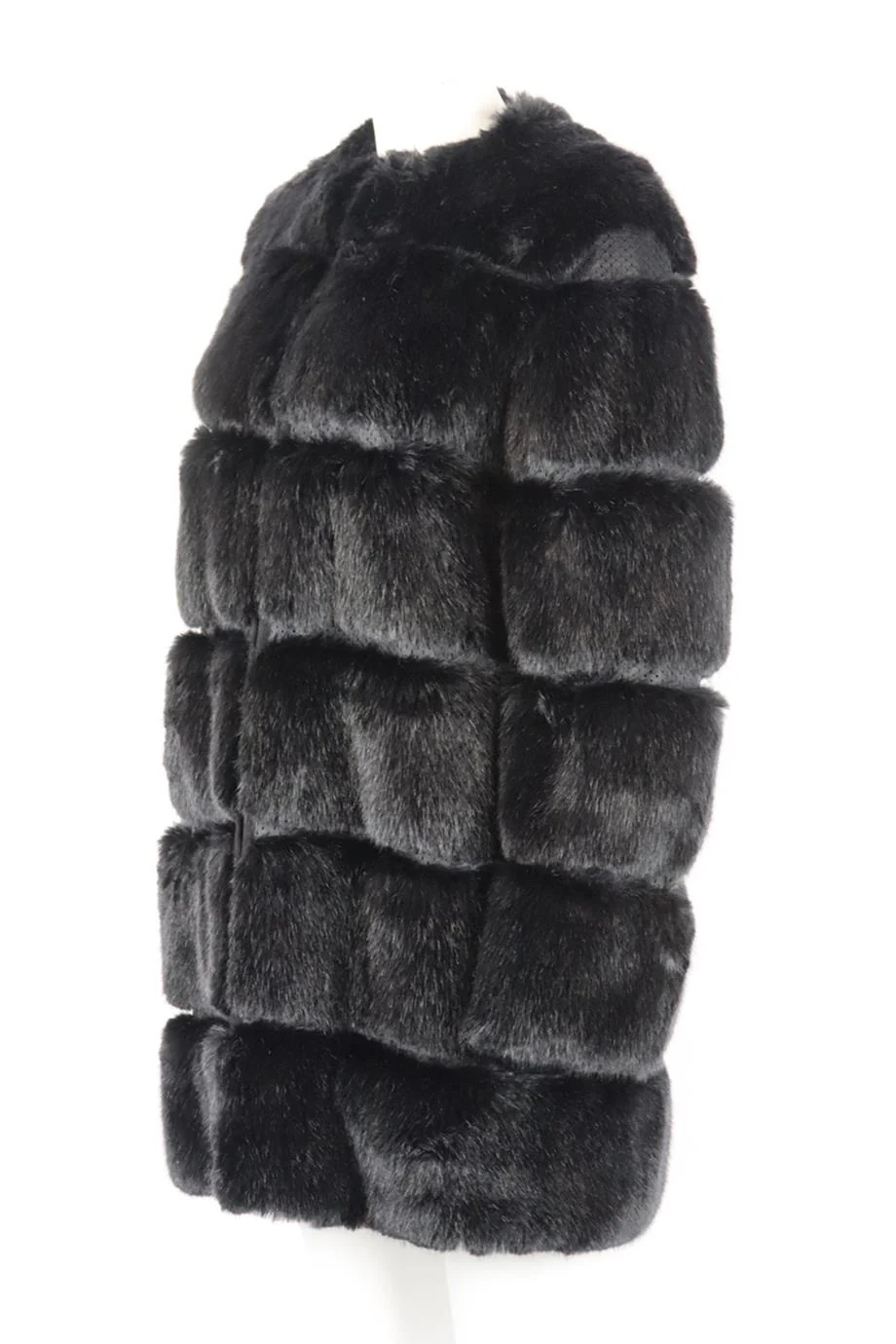 GIVENCHY FAUX FUR AND MESH COAT SMALL - Image 3