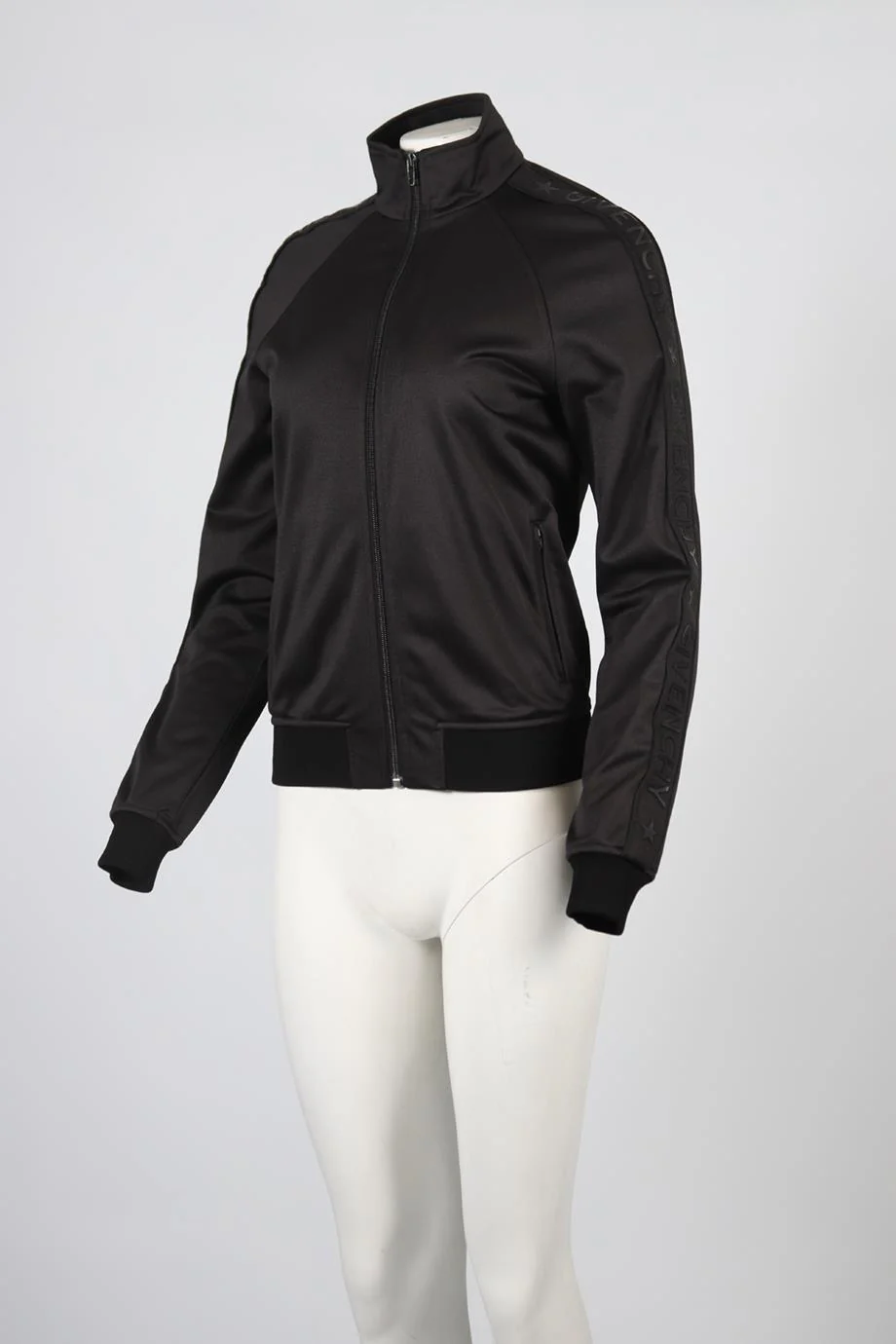 GIVENCHY JERSEY TRACK JACKET FR 38 UK 10 - Image 3