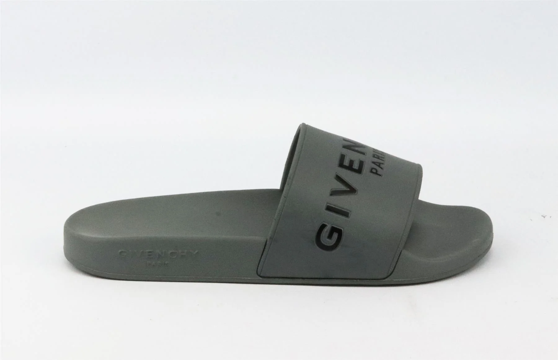 GIVENCHY LOGO PRINT RUBBER SLIDES EU 39 UK 6 US 9 - Image 2