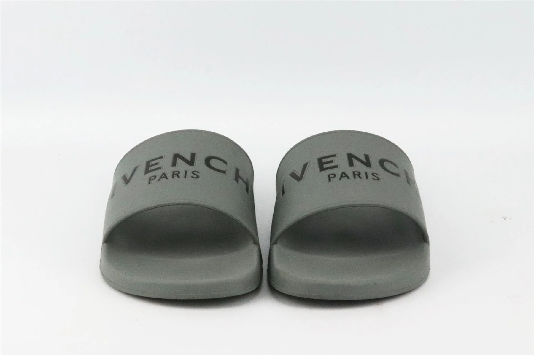 GIVENCHY LOGO PRINT RUBBER SLIDES EU 39 UK 6 US 9 - Image 3
