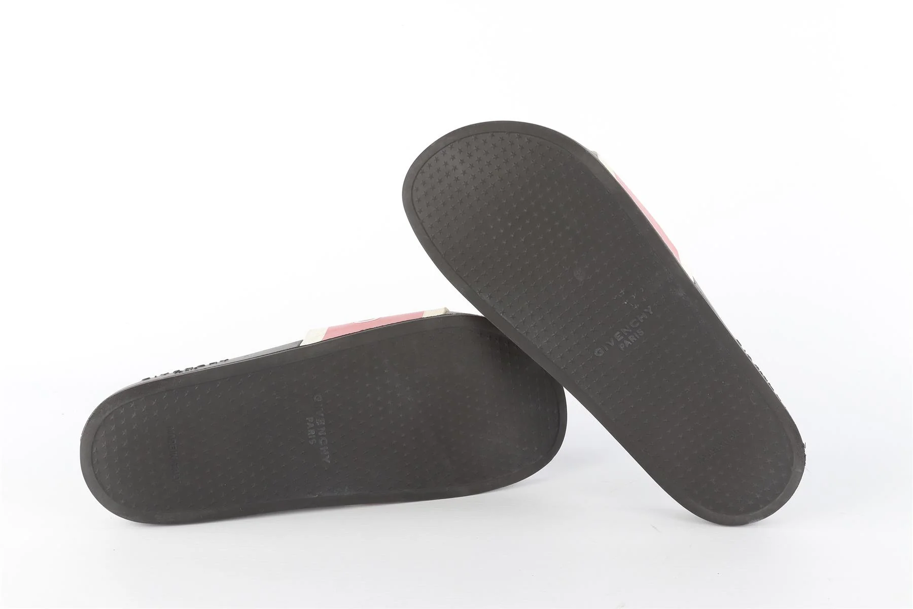 GIVENCHY RED MEN'S RUBBER SLIDES EU 43 UK 9 US 10 - Image 6