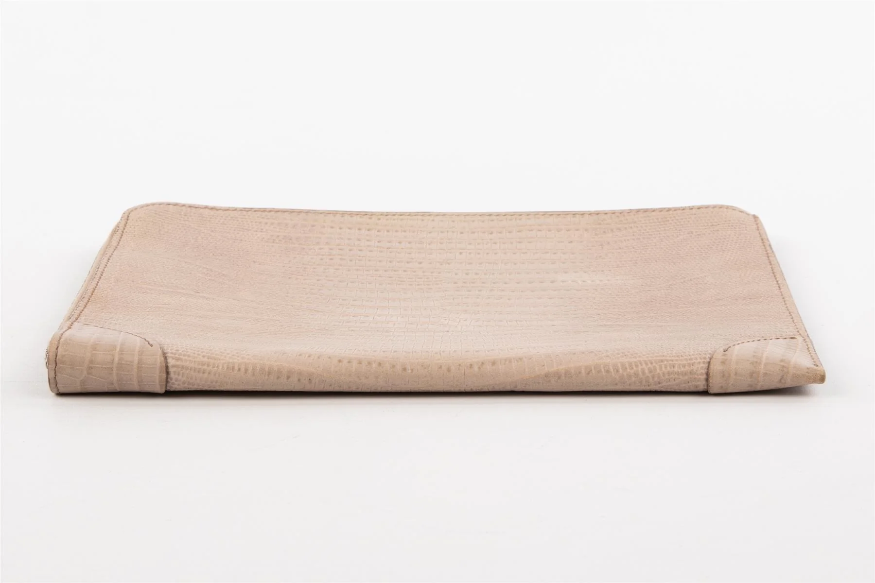 GIVENCHY TAUPE LEATHER CLUTCH - Image 4