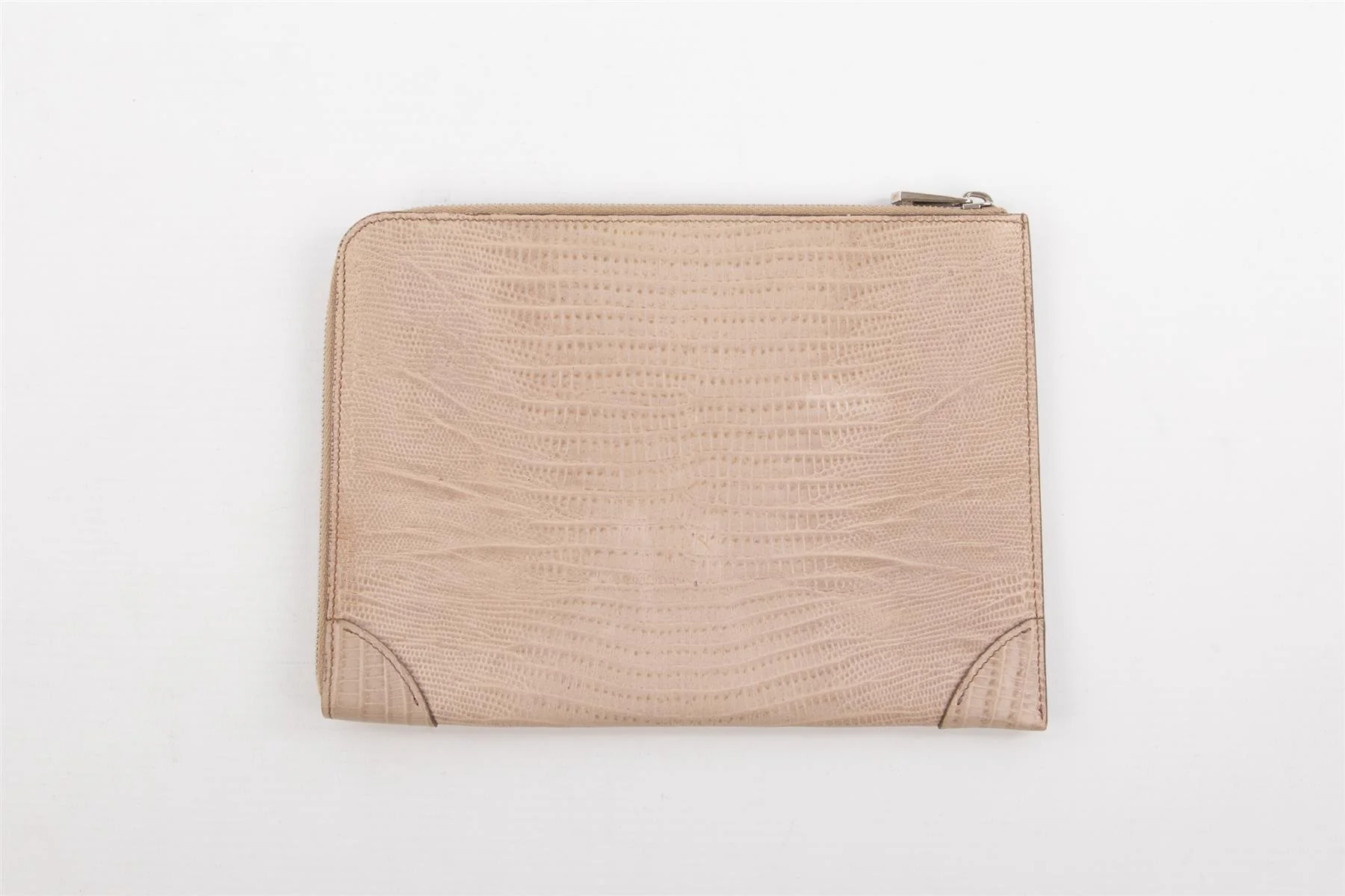 GIVENCHY TAUPE LEATHER CLUTCH - Image 5