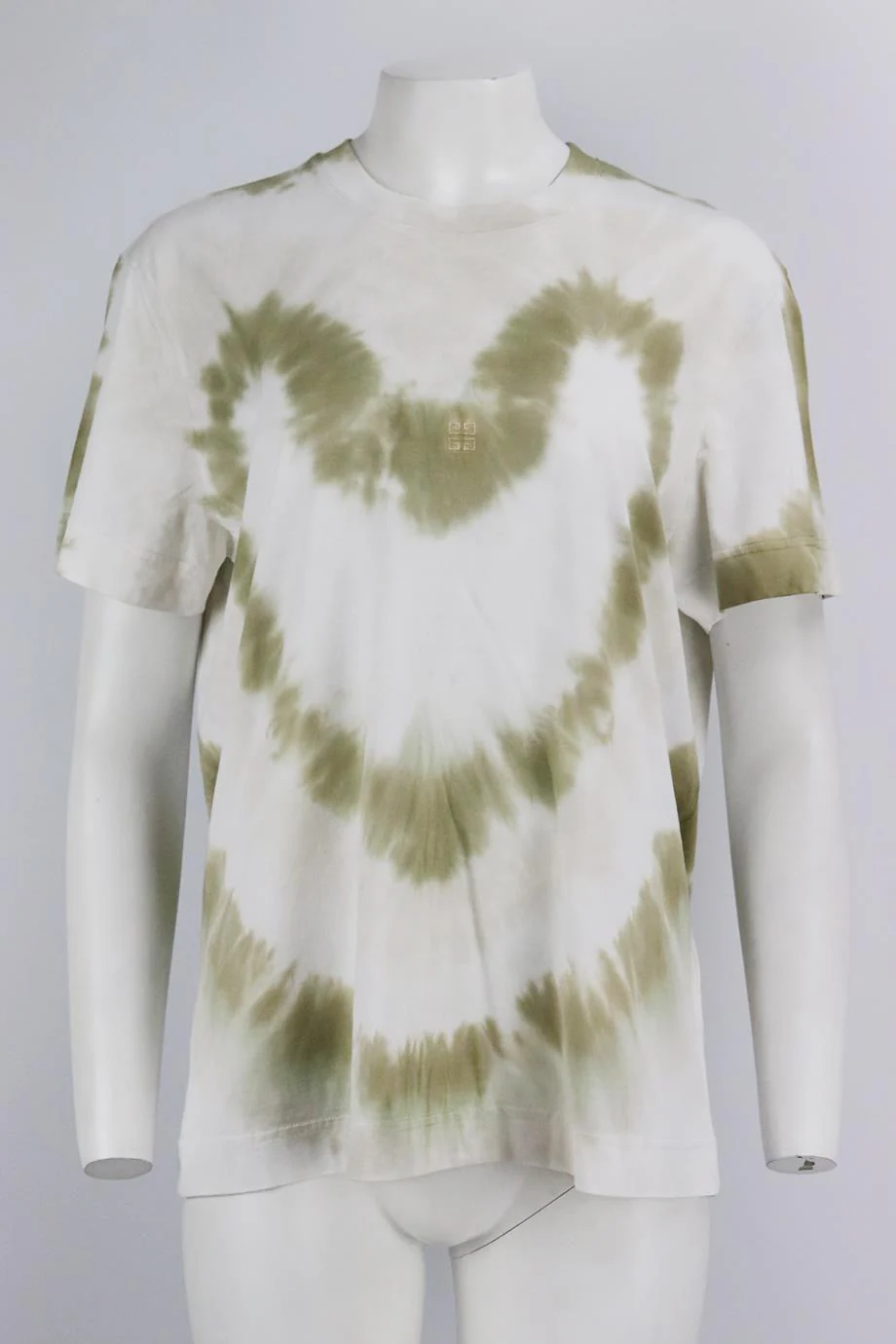 GIVENCHY TIE DYED COTTON JERSEY T-SHIRT SMALL - Image 2