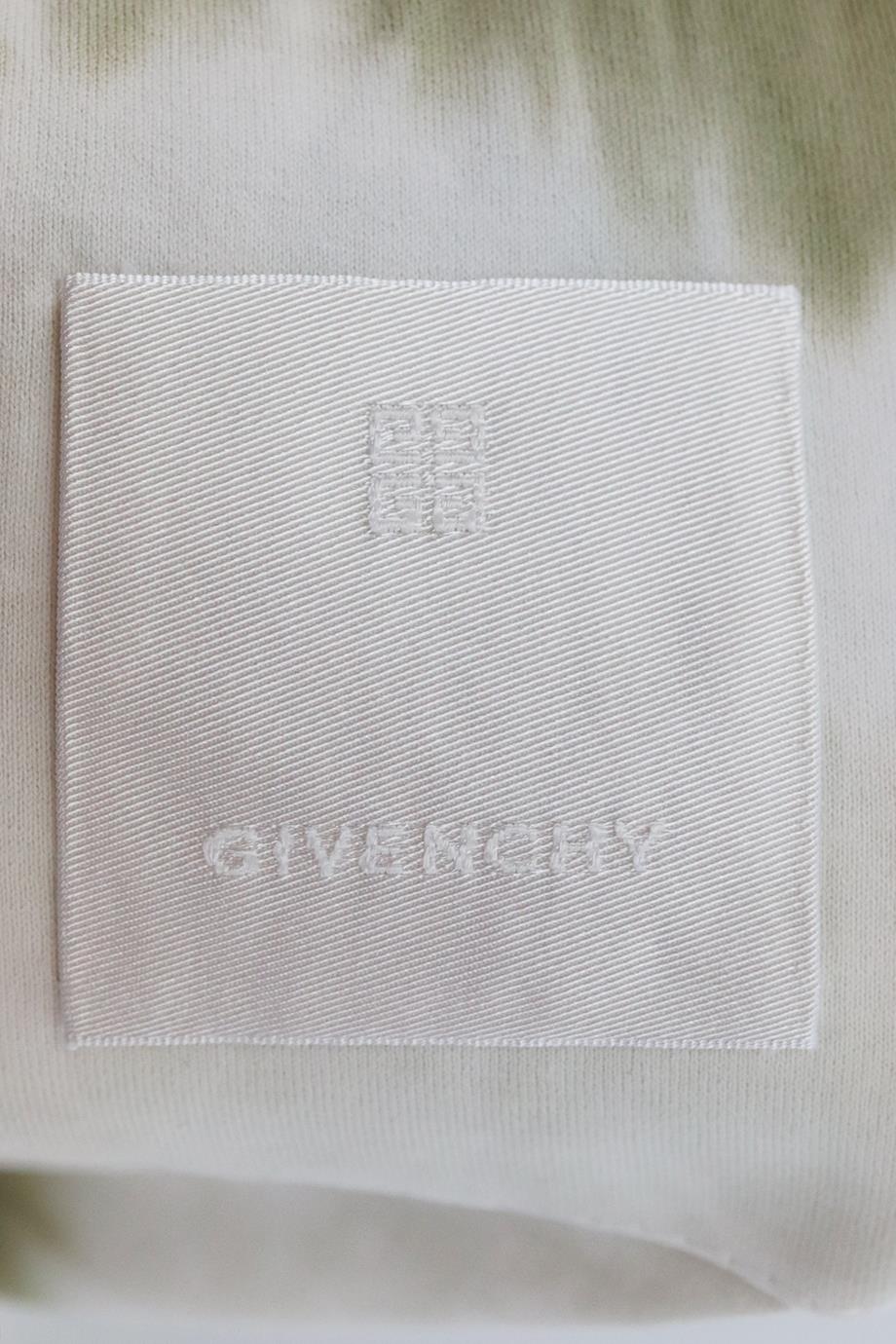 GIVENCHY TIE DYED COTTON JERSEY T-SHIRT SMALL - Image 5