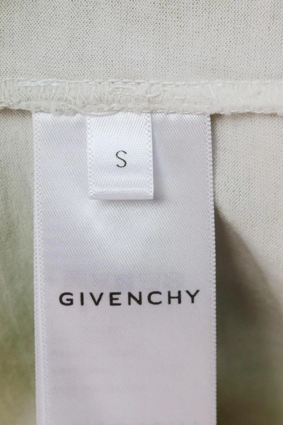 GIVENCHY TIE DYED COTTON JERSEY T-SHIRT SMALL - Image 6