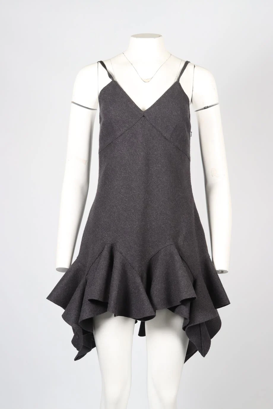 GIVENCHY WOOL MINI DRESS SMALL - Image 2
