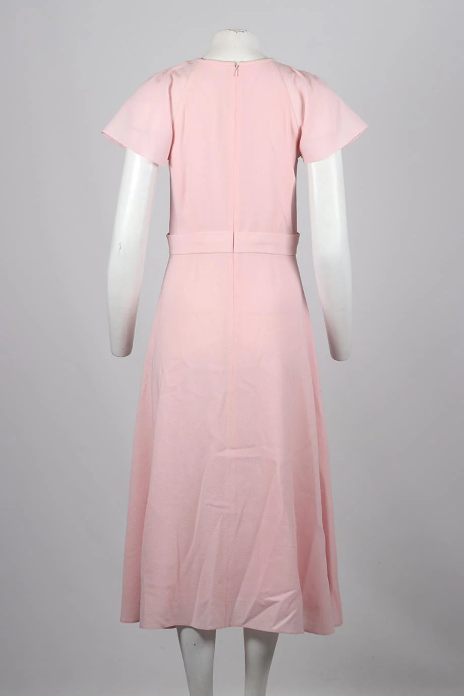 GOAT WOOL BLEND MIDI DRESS UK 10 - Image 4