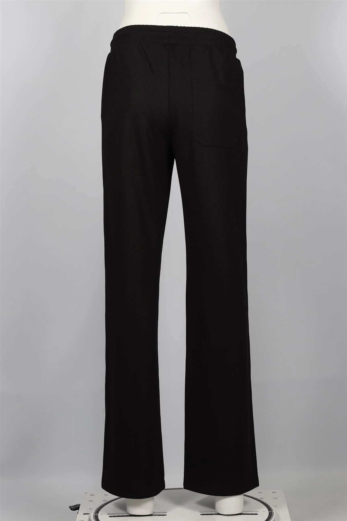GOLDEN GOOSE DELUXE BRAND BLACK COTTON STRAIGHT LEG PANTS SMALL - Image 4
