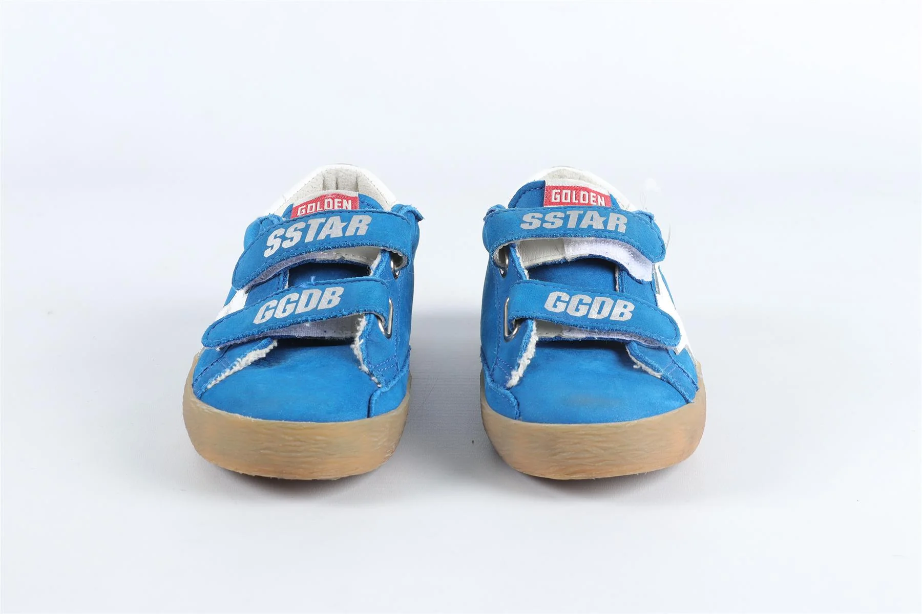 GOLDEN GOOSE DELUXE BRAND BLUE KIDS GIRLS SNEAKERS EU 27 UK 9 US 10 - Image 3