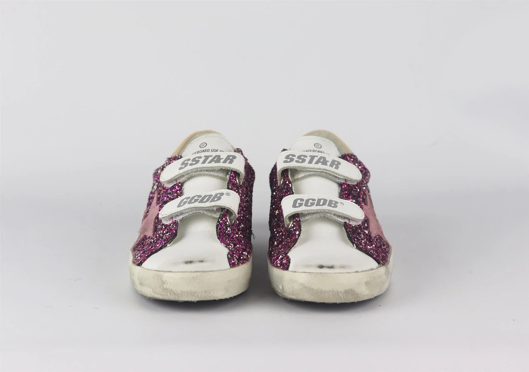 GOLDEN GOOSE DELUXE BRAND + BONPOINT KIDS GIRLS LEATHER SNEAKERS EU 30 UK 12 - Image 3