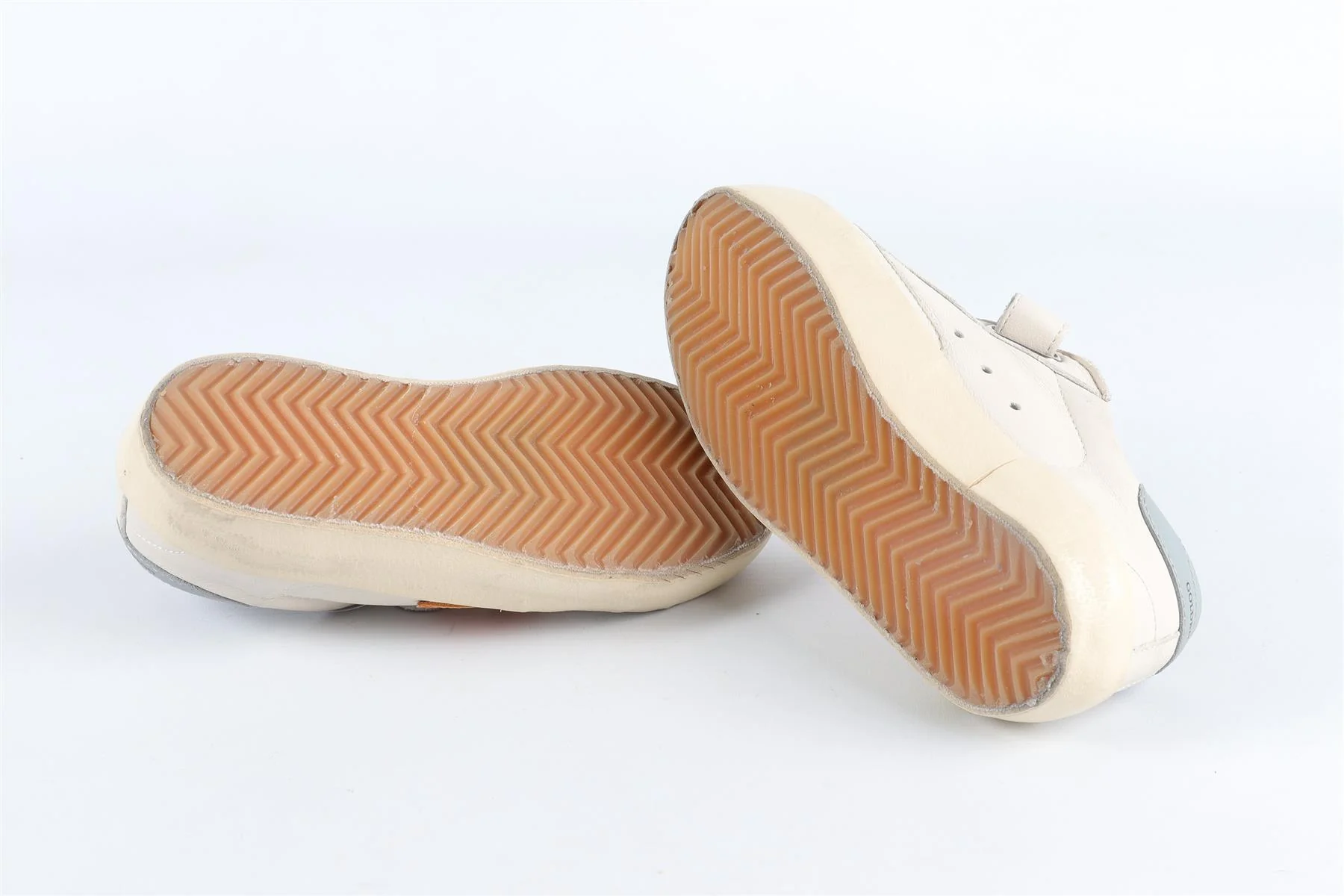 GOLDEN GOOSE DELUXE BRAND CREAM KIDS GIRLS SNEAKERS EU 27 UK 9 US 10 - Image 6