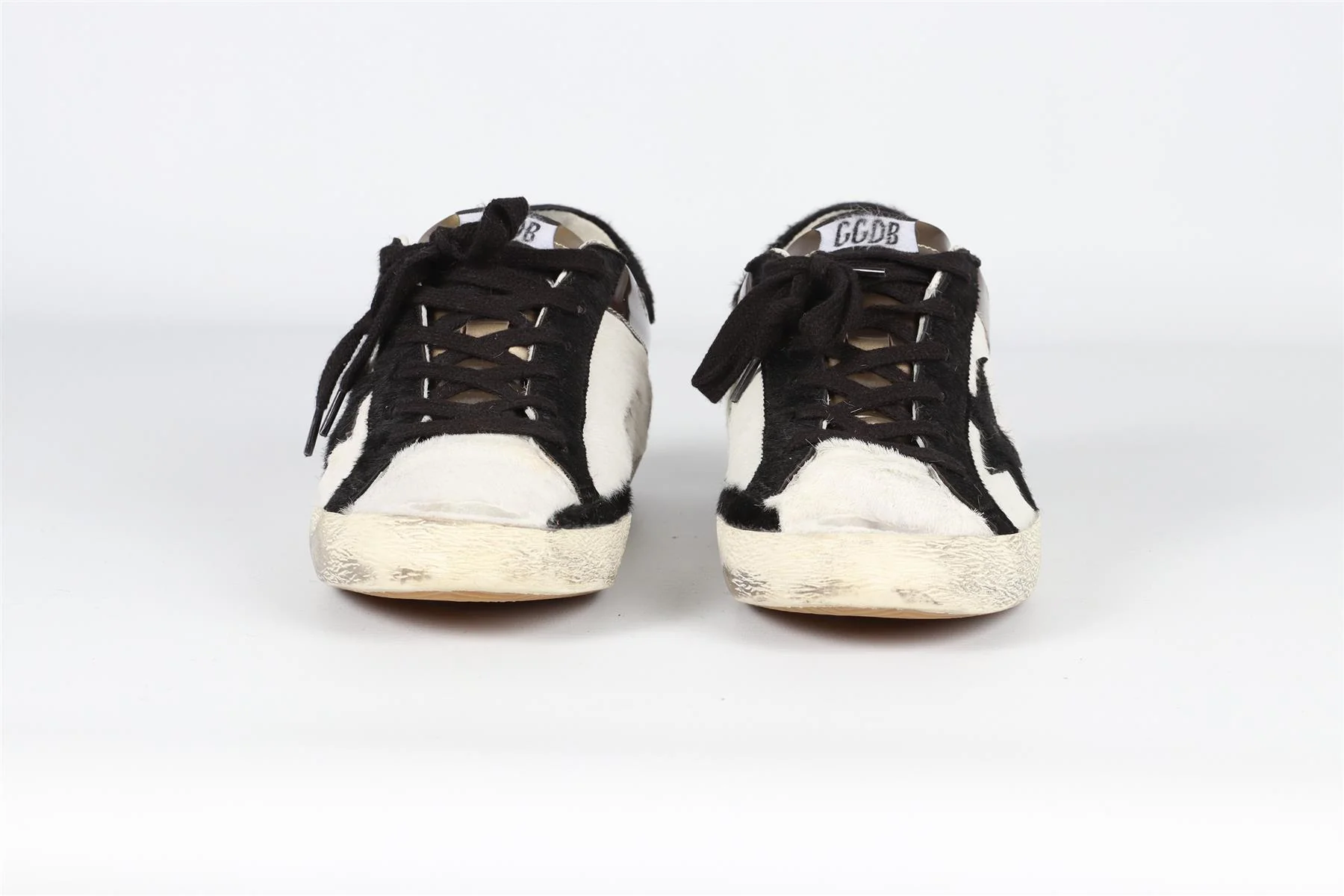 GOLDEN GOOSE DELUXE BRAND CREAM SUPERSTAR LEATHER SNEAKERS EU 40 UK 7 US 10 - Image 3