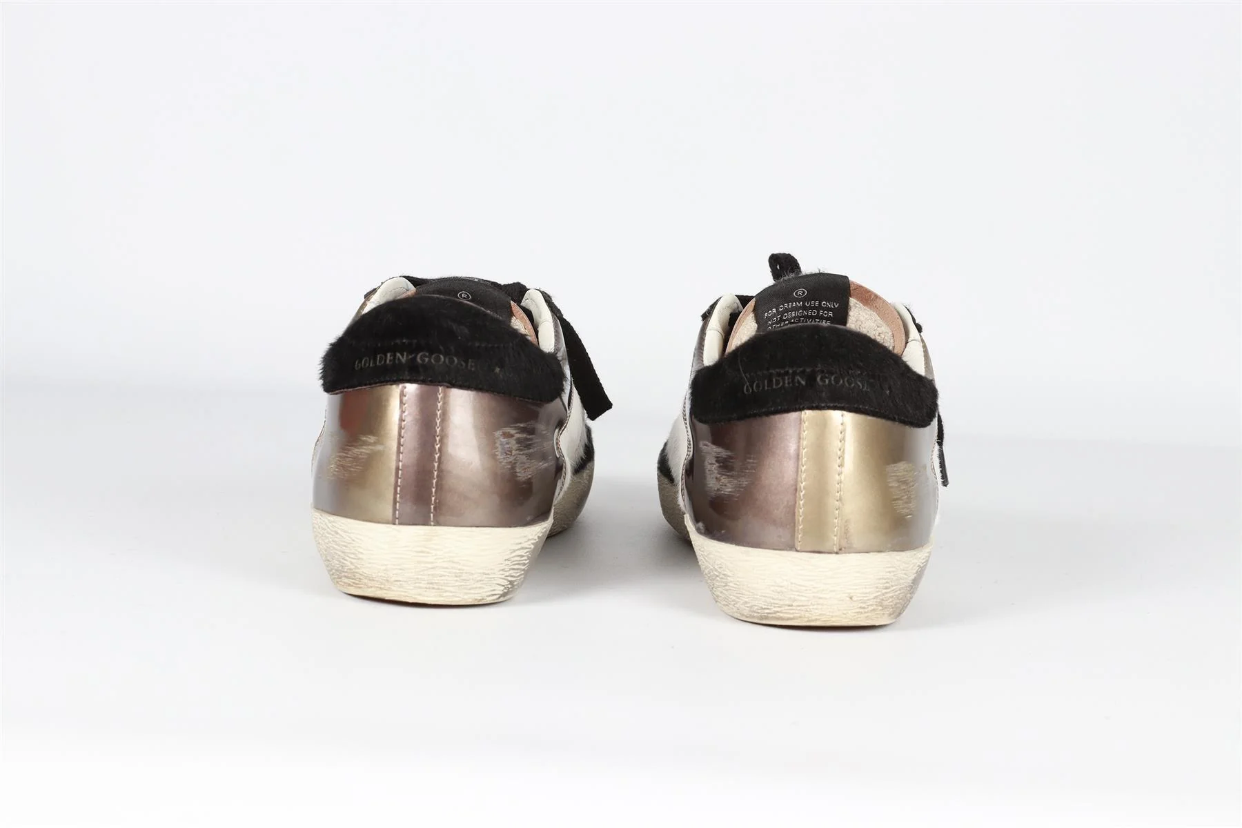 GOLDEN GOOSE DELUXE BRAND CREAM SUPERSTAR LEATHER SNEAKERS EU 40 UK 7 US 10 - Image 5