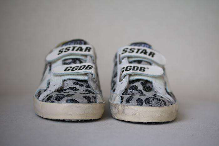 GOLDEN GOOSE DELUXE BRAND KIDS SUPERSTAR LEOPARD PRINT TRAINERS EU 26 UK 9 - Image 2
