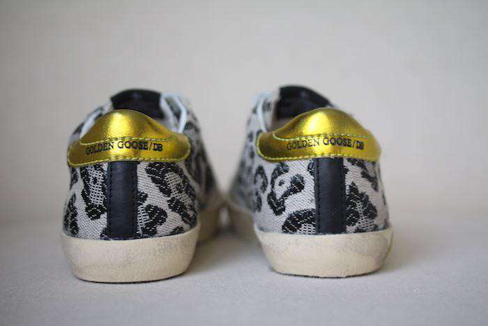 GOLDEN GOOSE DELUXE BRAND KIDS SUPERSTAR LEOPARD PRINT TRAINERS EU 26 UK 9 - Image 3