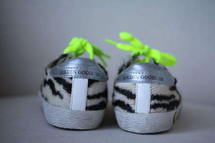 GOLDEN GOOSE DELUXE BRAND KIDS ZEBRA TRAINERS EU 28 UK 10 - Image 3