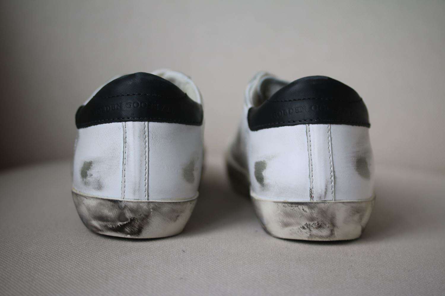 GOLDEN GOOSE DELUXE BRAND SUPERSTAR CALF HAIR LEATHER SNEAKERS EU 38 UK 5 US 8 - Image 5
