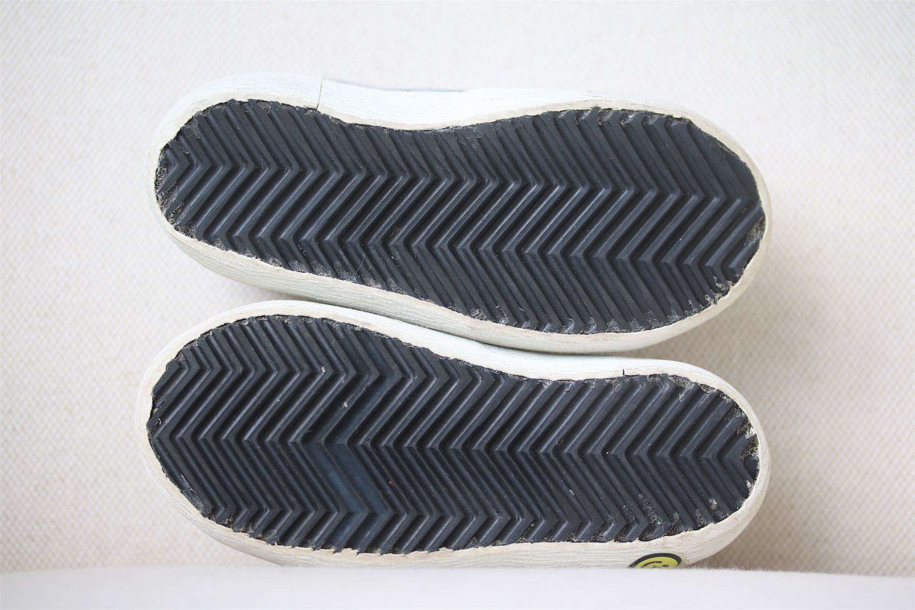 GOLDEN GOOSE DELUXE BRAND SUPERSTAR GREY SUEDE SNEAKERS EU 23 UK 6 - Image 4