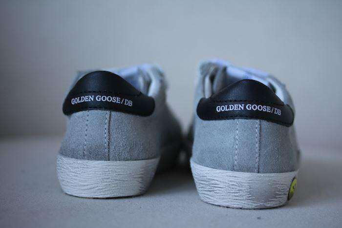GOLDEN GOOSE DELUXE BRAND SUPERSTAR GREY SUEDE SNEAKERS EU 24 UK 7 - Image 3