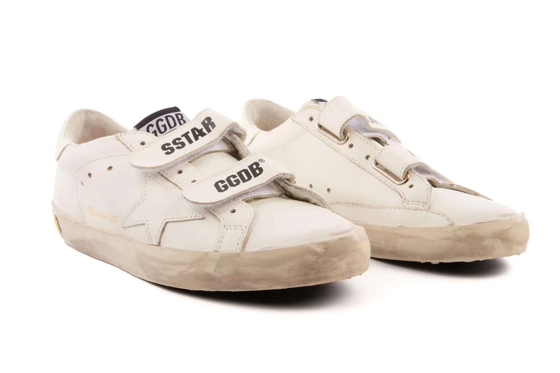 GOLDEN GOOSE DELUXE BRAND WHITE KIDS BOYS SNEAKERS EU 35 UK 2.5 US 3.5 - Image 2
