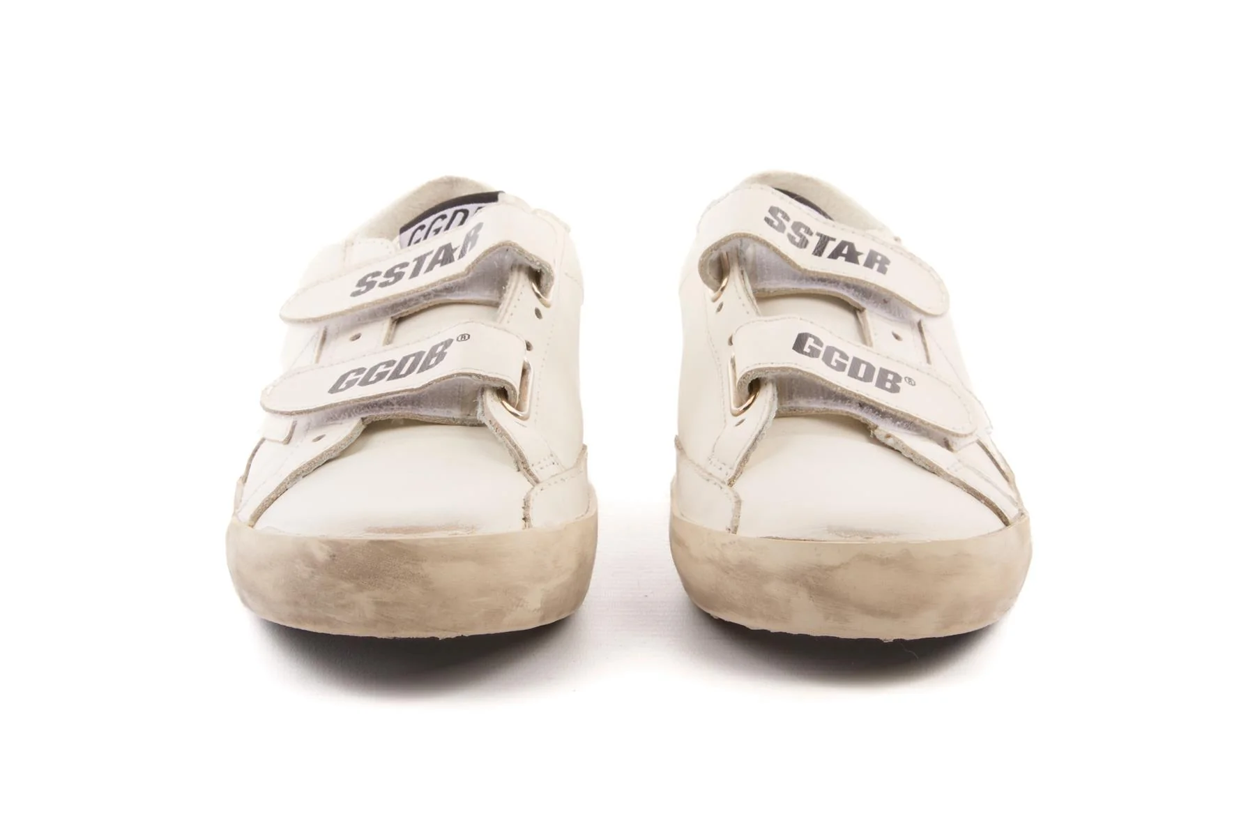 GOLDEN GOOSE DELUXE BRAND WHITE KIDS BOYS SNEAKERS EU 35 UK 2.5 US 3.5 - Image 3