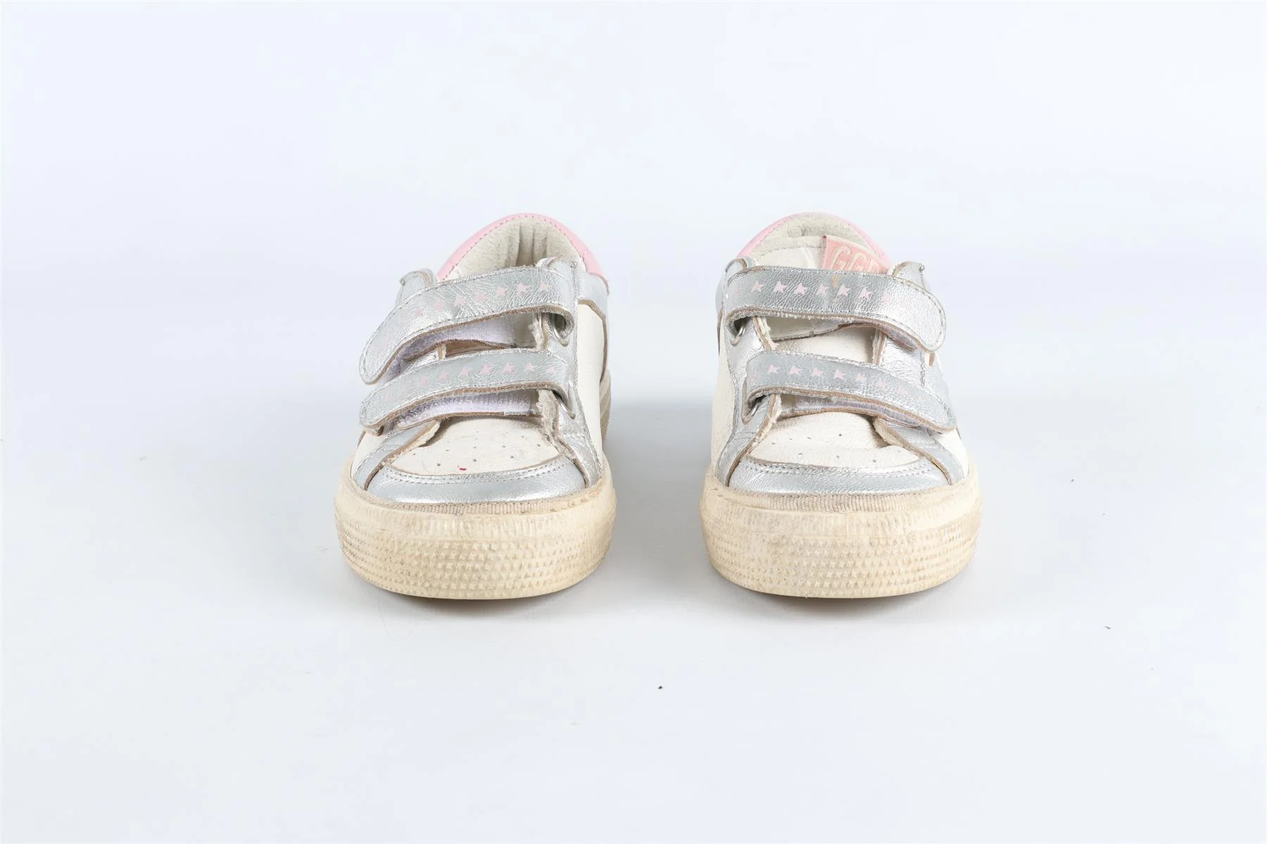 GOLDEN GOOSE DELUXE BRAND WHITE KIDS GIRLS SNEAKERS EU 27 UK 9 US 10 - Image 3