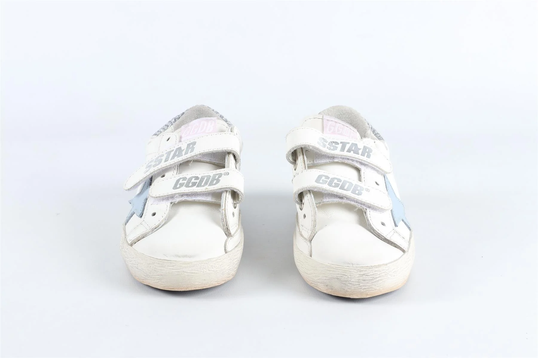 GOLDEN GOOSE DELUXE BRAND WHITE KIDS GIRLS SNEAKERS EU 27 UK 9 US 10 - Image 3