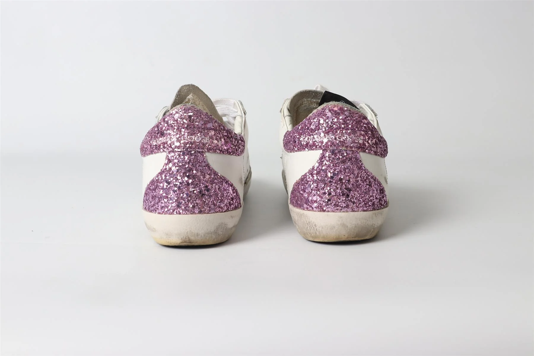 GOLDEN GOOSE DELUXE BRAND WHITE SUPER STAR LEATHER SNEAKERS EU 38 - Image 4