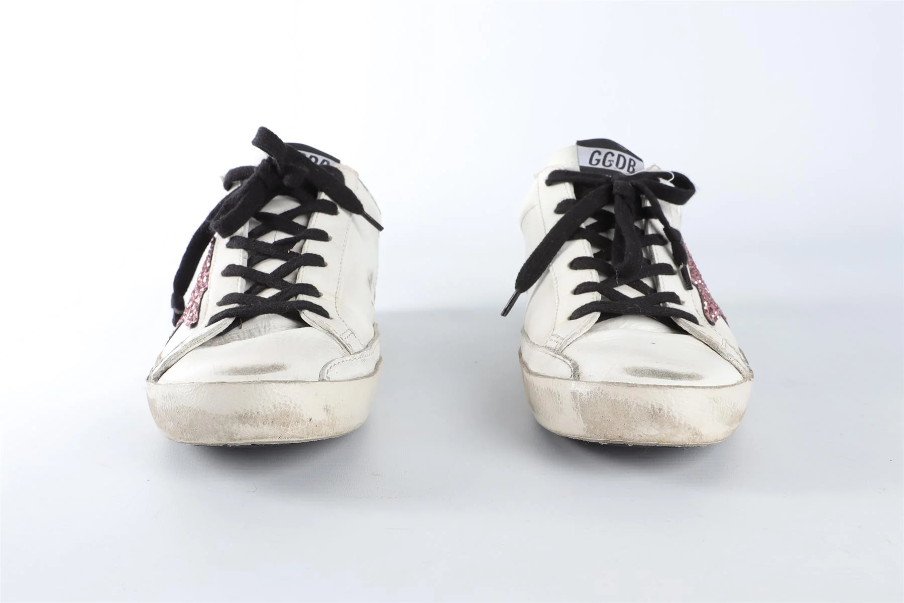 GOLDEN GOOSE DELUXE BRAND WHITE SUPERSTAR LEATHER SNEAKERS EU 38 UK 5 US 8 - Image 3