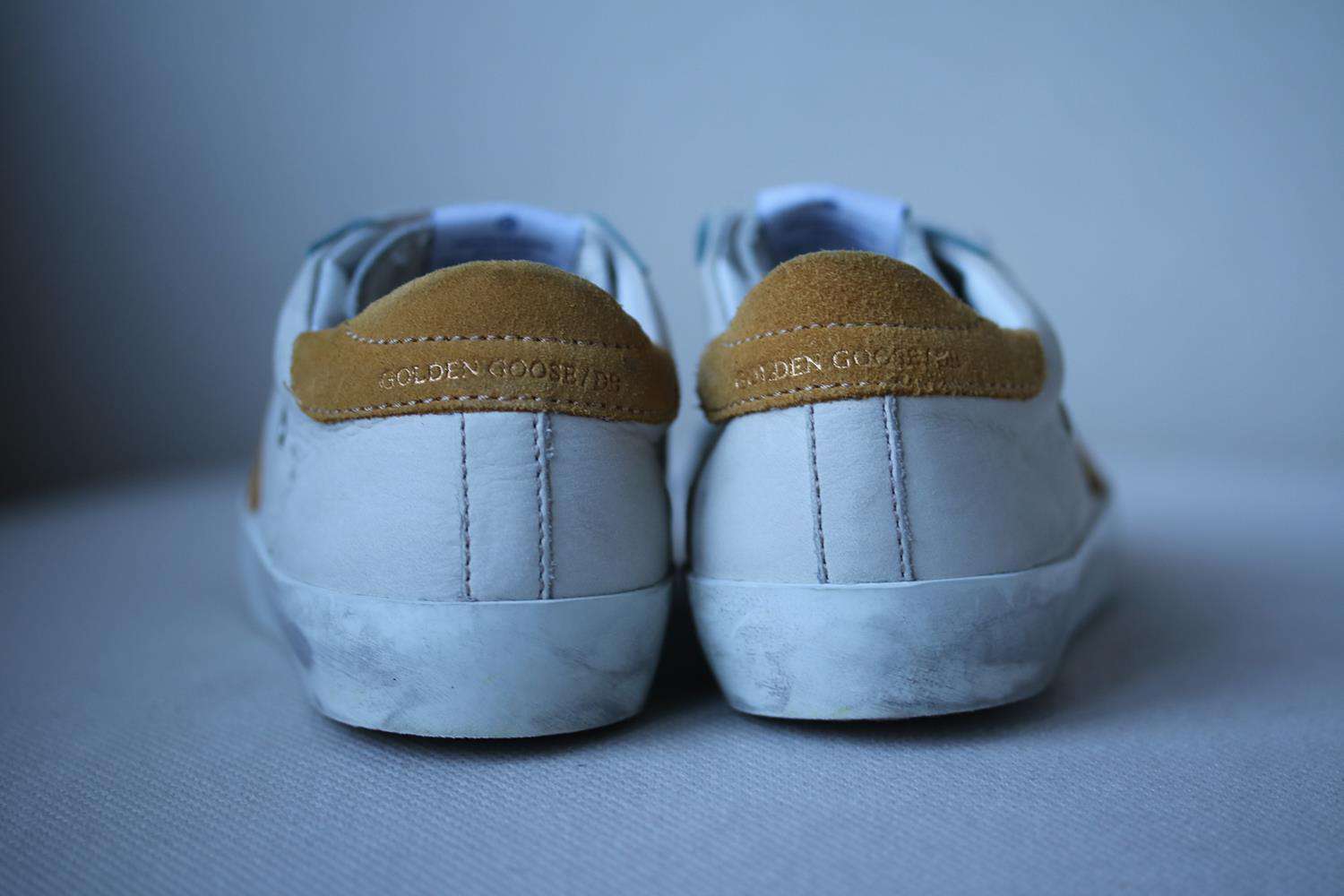 GOLDEN GOOSE FOR BONPOINT KIDS UNISEX OLD SCHOOL SUEDE SNEAKERS EU 27 UK 9 - Image 4