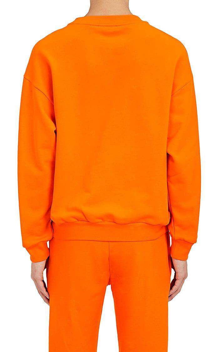 GOSHA RUBCHINSKIY LOGO PRINT COTTON SWEATER SMALL - Image 2