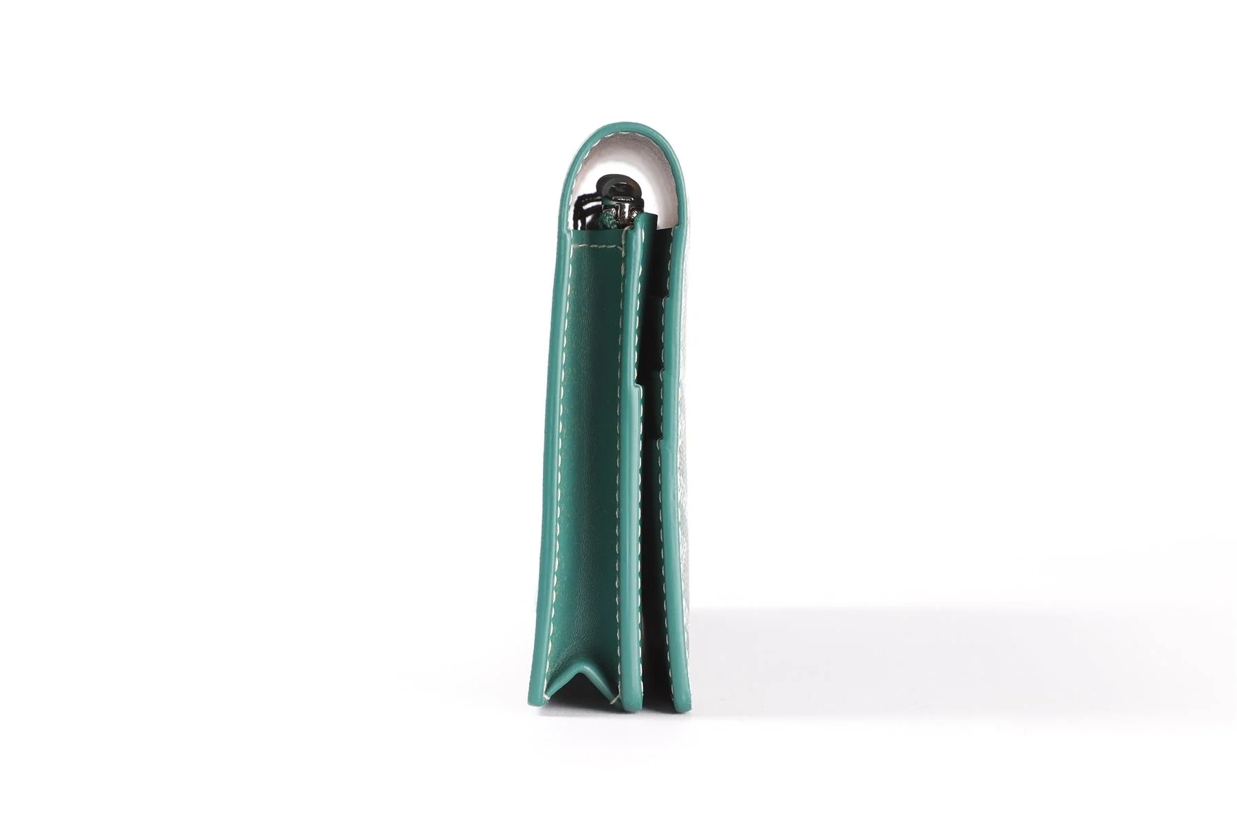 GOYARD GREEN RICHELIEU COATED CANVAS WALLET - Image 3