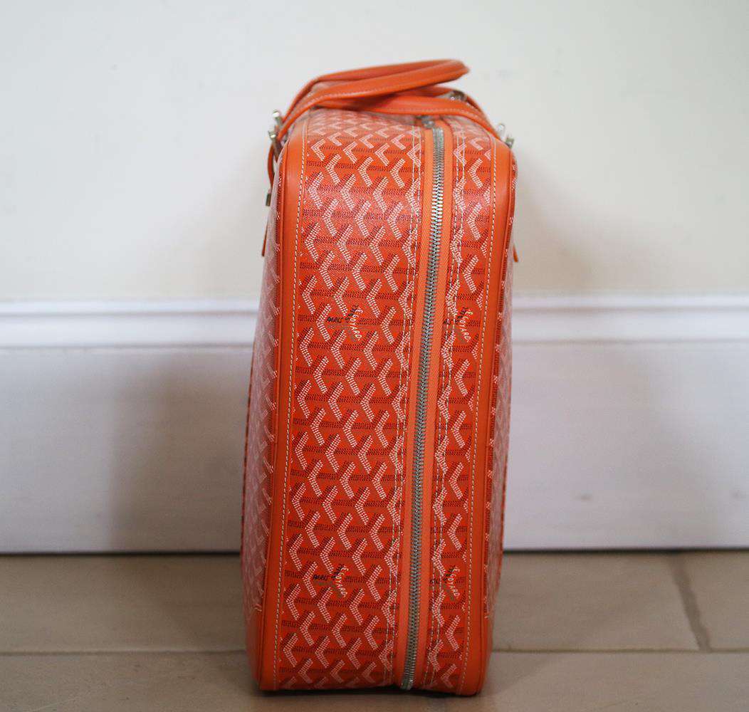 GOYARD MAJORDOME 50 MONOGRAM CANVAS COATED SUITCASE - Image 3