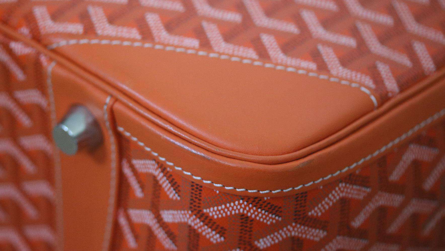 GOYARD MAJORDOME 50 MONOGRAM CANVAS COATED SUITCASE - Image 7